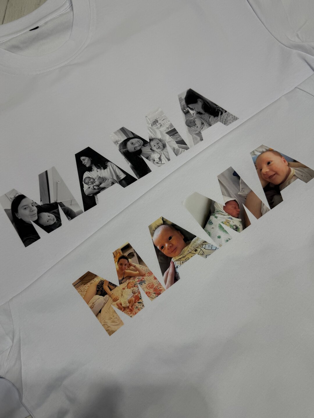 Футболка МАМА из фотографий