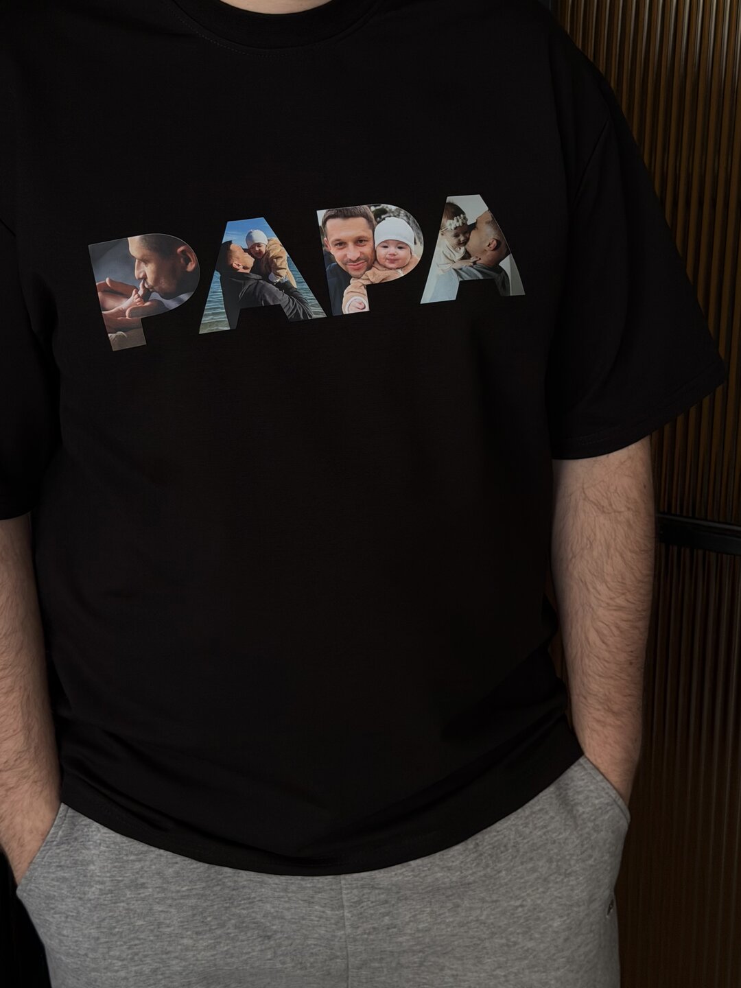Футболка с принтом из фотографий